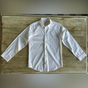 Calvin Klein White Dress Shirt, Boys Size 18 Husky